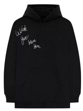 Travis Scott x DSM World Wish You Were Here Hoodie Black
